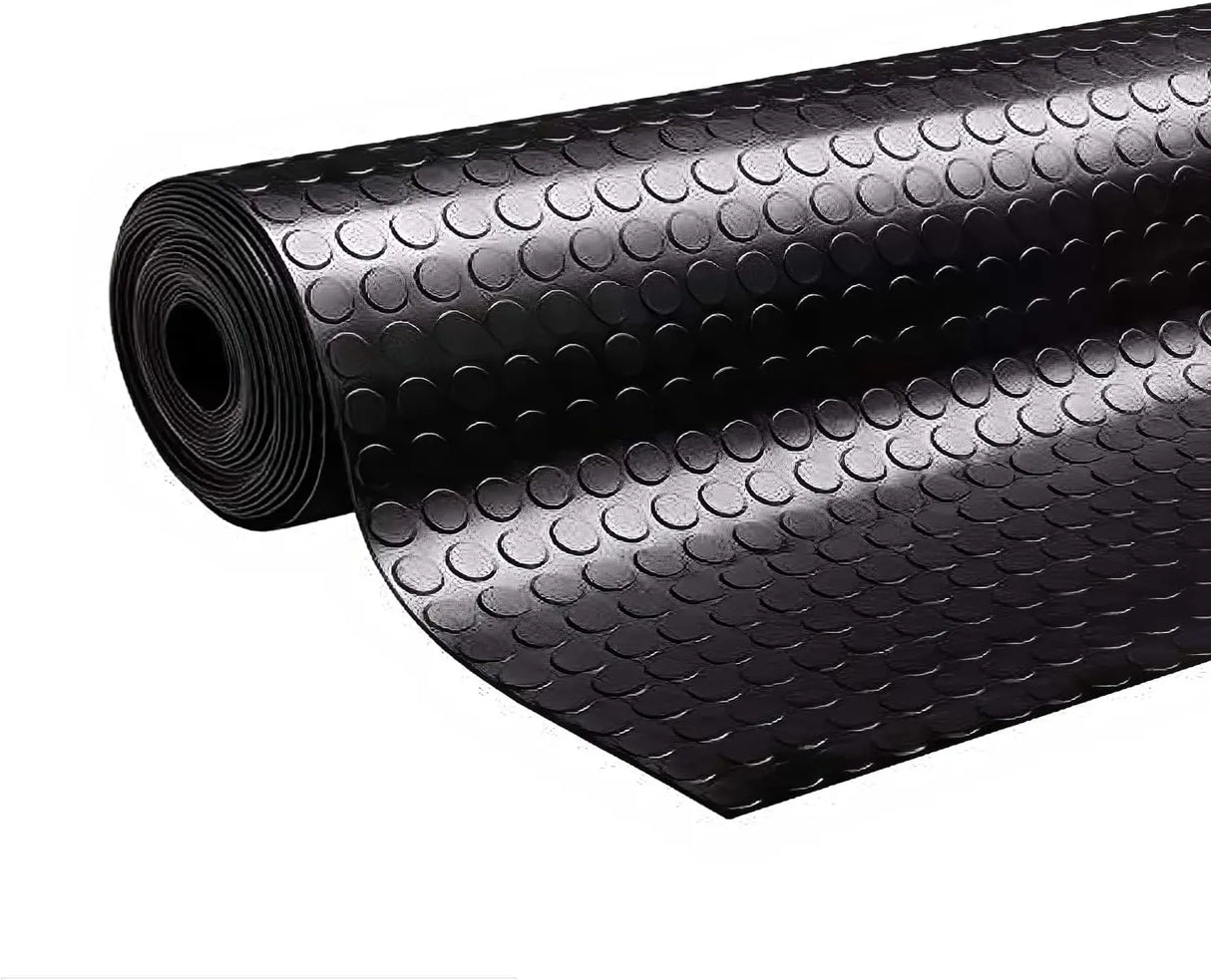 Suelo de Goma con Círculos 3 mm Thayba – Pavimento Profesional Antideslizante y Antiestático