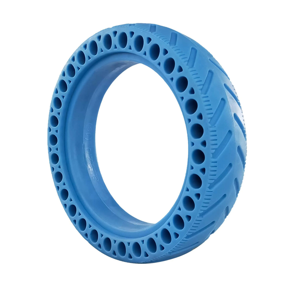 Neumático Macizo 8.5x2 Azul para Patinete Xiaomi M365 – Rueda Antipinchazos de Caucho Sólido, Compatible con ZWheel, Alta Durabilidad