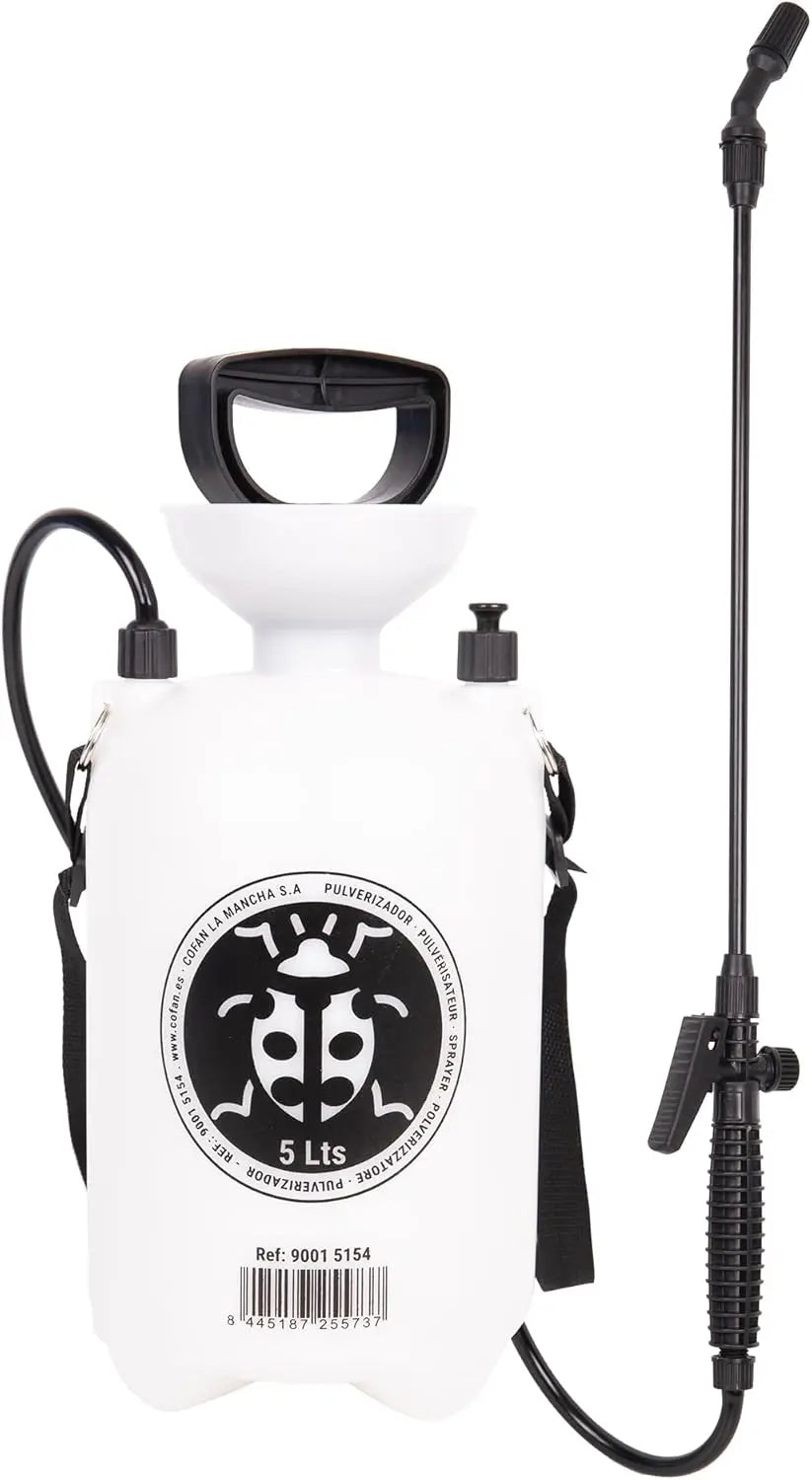 Pulverizador Manual Cofan 5 Litros – Pulverizador de Presión para Jardín y Limpieza