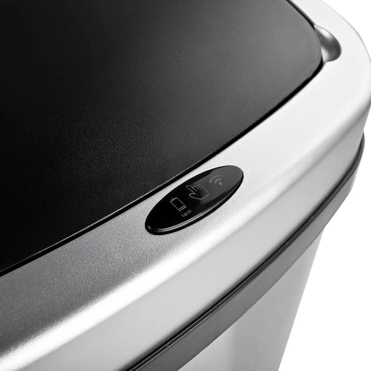 Cubo de Basura Automático T-LoVendo 50L – Sensor Inteligente sin Contacto, Acero Inox y Tapa Automática