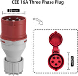 Cargador EV Portátil 16A 220V-230V Tipo 2 – Cable de Carga con Enchufe Schuko para Coche Eléctrico (IEC 62196-2)
