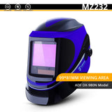 Casco de Soldadura DEKO Solar con Oscurecimiento Automático – Ajustable 4/9-13 para MIG/MMA