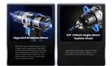Kit Taladro Inalámbrico DEKO 20V Brushless – Mini Destornillador Eléctrico 2 Velocidades para Carpintería