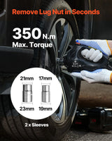 Gato de tijera eléctrico 5T 12V SucceBuy con llave de impacto, compresor de aire y luz LED, kit completo para coche SUV y camión