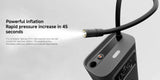 Compresor de aire portátil Xiaomi Mijia 2 / 2D / 2 Pro inflador eléctrico digital con detección de presión para neumáticos coche moto bicicleta