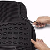 Alfombrillas de Goma Universales para Coche 4 Piezas – Negro Recortables, Antideslizantes y Resistentes al Agua (2 Delanteras + 2 Traseras)