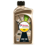 Aceite Total Quartz Ineo First 0W30 - Tecnología Sintética - Protección Contra Desgaste y Obstrucción - Ahorro de Combustible
