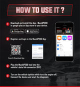 Autel MaxiAP AP200 Escáner OBD2 Bluetooth – Diagnóstico Completo de Todo el Sistema, TPMS y EPB para Coche