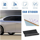 Lámina Tintada para Ventanas de Coche 50x300 cm – Negro 5%–70% VLT, Protección UV y Adhesivo Solar
