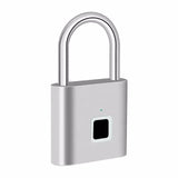 Candado Inteligente con Huella Dactilar USB – Impermeable IPX, Desbloqueo Rápido 0.3s, Candado Portátil Antirrobo de Zinc