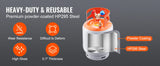 Tanque de Recuperación de Refrigerante SucceBuy 50 LBS – Cilindro Portátil 400 PSI con Válvula en Y para Líquido/Vapor, Compatible R22 y R134A