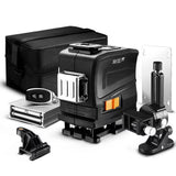 Nivel Láser DEKO 3D 12 Líneas Verde LL12-GTD – Autonivelante con Control Remoto Alta Precisión