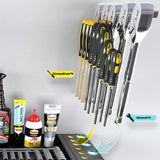 Estante Organizador para Herramientas Eléctricas – Soporte Metálico de Pared para Taller y Garaje