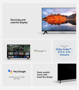Smart TV Xiaomi TV A 32 pulgadas HD con Dolby Audio, DTS-X y DTS Virtual:X, diseño metálico compacto y sonido envolvente