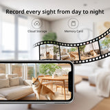Cámara Inteligente BoyKeep 2K K30 – Vigilancia WiFi 5G/2.4GHz, 360° y Audio Bidireccional