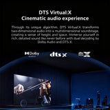 Smart TV Xiaomi TV A 32 pulgadas HD con Dolby Audio, DTS-X y DTS Virtual:X, diseño metálico compacto y sonido envolvente