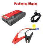 Arrancador de Batería de Coche 600A 12V con USB, Luz LED y SOS