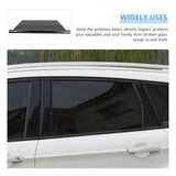 Lámina Tintada para Ventanas de Coche 50x300 cm – Negro 5%–70% VLT, Protección UV y Adhesivo Solar