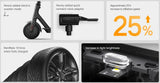 Compresor de aire portátil Xiaomi Mijia 2 / 2D / 2 Pro inflador eléctrico digital con detección de presión para neumáticos coche moto bicicleta
