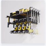 Estante Organizador para Herramientas Eléctricas – Soporte Metálico de Pared para Taller y Garaje