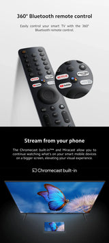 Smart TV Xiaomi TV A 32 pulgadas HD con Dolby Audio, DTS-X y DTS Virtual:X, diseño metálico compacto y sonido envolvente