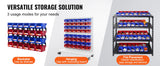 Contenedor de almacenamiento SucceBuy, contenedor organizador apilable de 24 Uds., estante escalonado independiente de 5x4x3 pulgadas para contenedor de apilamiento colgante de garaje