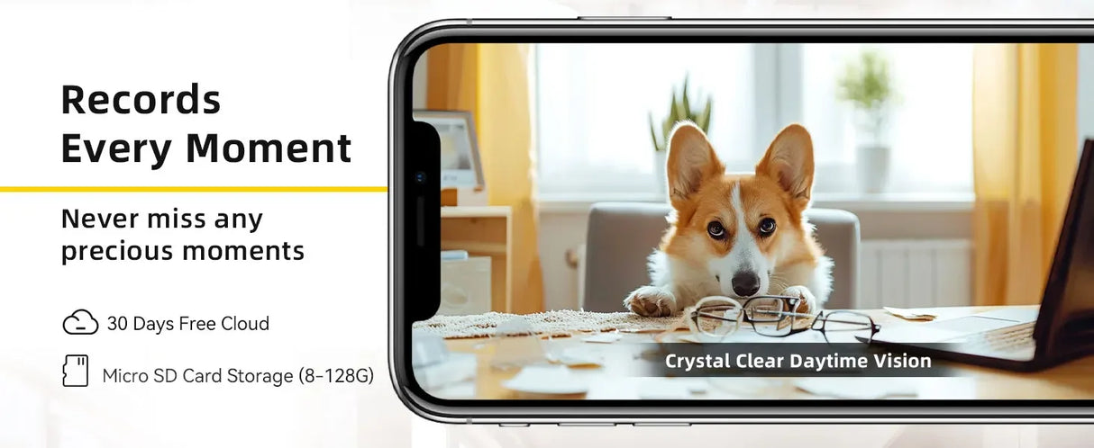 Cámara Inteligente BoyKeep 2K K30 – Vigilancia WiFi 5G/2.4GHz, 360° y Audio Bidireccional