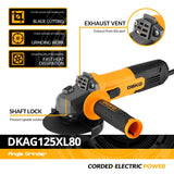 Amoladora Angular DEKO 115 mm 800W 11.000 RPM – Herramienta Eléctrica para Madera y Metal