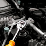 Maletín de Herramientas DEKO 228 Piezas – Juego Completo de Llaves de Vaso y Reparación Automotriz con Estuche