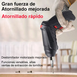 Juego de Destornillador Eléctrico Multifunción 47 Piezas – Inalámbrico con Batería de Litio