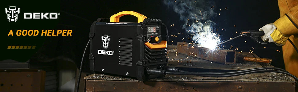 Estación de Soldadura DEKO LCD 220V MMA 160A – Inverter IGBT con Pantalla Digital y Accesorios