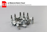 46pcs Car Repair Tool Kit 1/4-Inch Socket Set Car Repair Tool Ratchet Torque Wrench Combo Auto Repairing Set Mechanic Tool