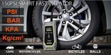 Arrancador de Coche 4 en 1 4000A con Compresor 150 PSI – Power Bank 59.2Wh e Inflador Digital 12V