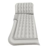 Cama Inflable para Coche con Bomba y Almohada – Colchón Hinchable Plegable Universal para Asiento Trasero, Cojín Flocado Portátil para Viajes