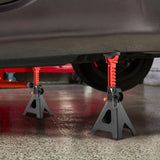 1 par de soporte de gato de elevación de rueda de coche de 3 toneladas/6 toneladas, soporte de gato de seguridad para reparación de automóviles, soporte de neumático de coche, soporte de seguridad para reparación de marc
