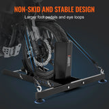 Soporte para Rueda Delantera de Motocicleta SucceBuy 1800 lb – Caballete Vertical de Acero Ajustable, Estabilizador de Moto para Garaje y Transporte