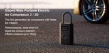 Compresor de aire portátil Xiaomi Mijia 2 / 2D / 2 Pro inflador eléctrico digital con detección de presión para neumáticos coche moto bicicleta