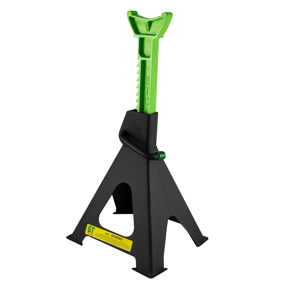 Juego de 2 Caballetes 6 Toneladas JBM 53845 para Coche y Vehículos – Soportes Regulables de Taller