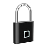 Candado Inteligente con Huella Dactilar USB – Impermeable IPX, Desbloqueo Rápido 0.3s, Candado Portátil Antirrobo de Zinc