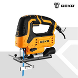 Sierra de Calar DEKO DKJS80XL100 800W 220V – Herramienta Eléctrica para Carpintería con Guía y Accesorios