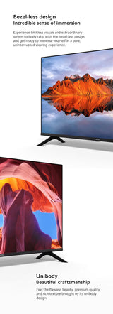 Smart TV Xiaomi TV A 32 pulgadas HD con Dolby Audio, DTS-X y DTS Virtual:X, diseño metálico compacto y sonido envolvente