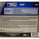 Aceite Motor Total Quartz 7000 10W40 5L - Protección del Motor