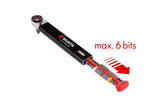 Würth Llave Carraca para puntas 1/4 pulgada,Cargador 6 Bits Integrado,Llave Reversible con cabezal Giratorio Manual,Carraca de 1/4 de pulgada con cargador integrado 1 punta PH1 y PH2 1 punta TX20 y TX25 1 punta hexagonal: 3