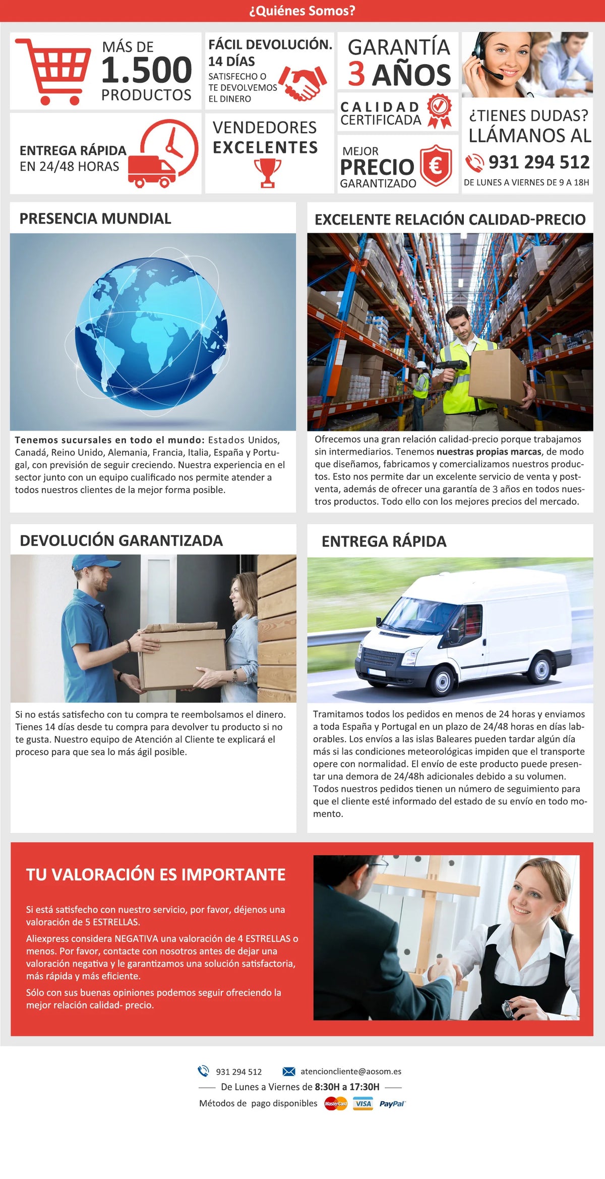 Carro de Herramientas con 6 Cajones y Cerraduras Caja de Herramientas de Acero con Ruedas para Taller Garaje Rojo