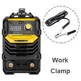 Soldadora DEKO MMA 220V ARC 200A – Máquina de Soldadura con Soporte de Electrodo y Accesorios