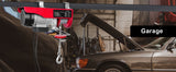 Polipasto Eléctrico VEVOR 250 kg 510W – Elevación 12 m con Motor de Cobre para Garaje y Almacén