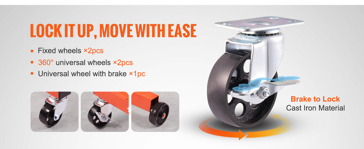 Soporte de Motor SucceBuy 750/1300/1500 lb – Caballete Giratorio 360° para Reparación de Vehículos